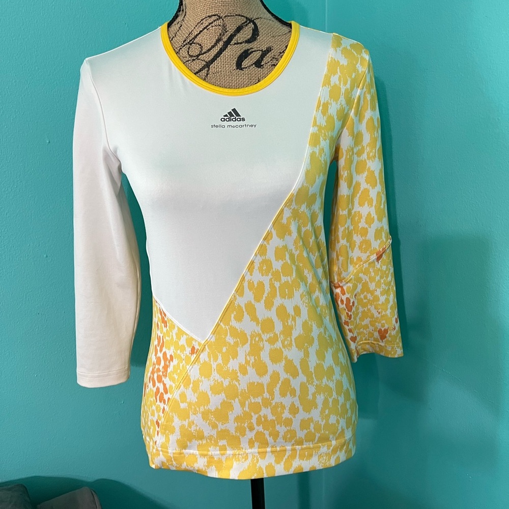 #126 EUC Stella McCartney x Adidas Long Sleeve Athletic Top